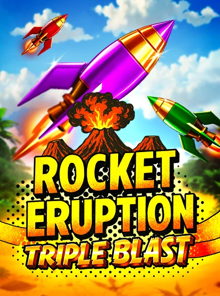 Play Rocket Eruption: Triple Blast At BitStarz Casino